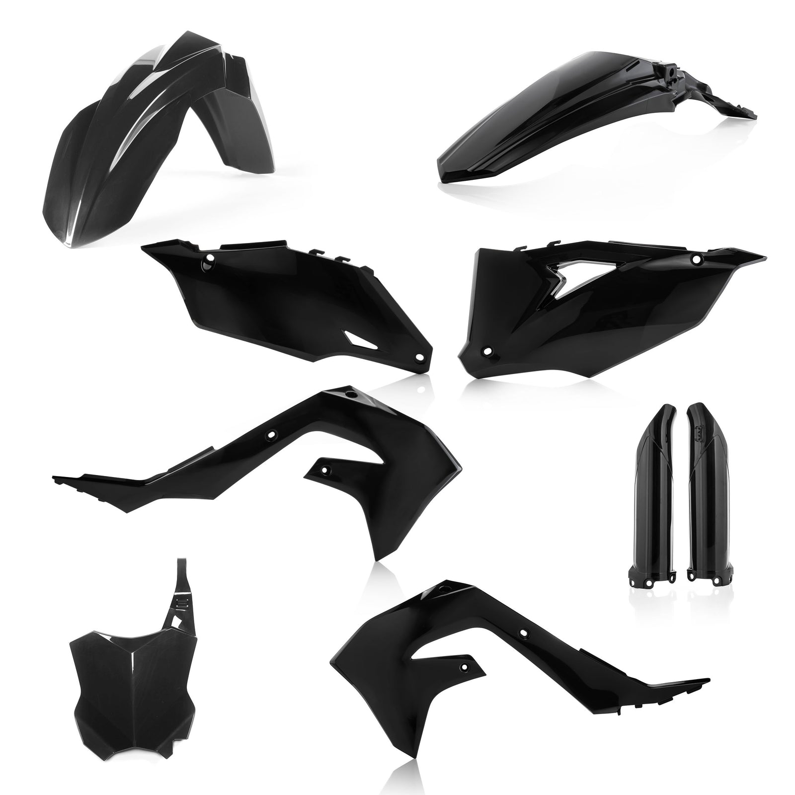 Bud KX Green Kawasaki Graphics Kit