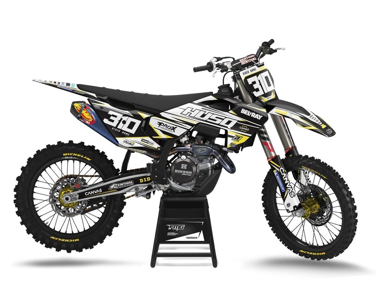 HusqvarnaYellow Target Graphics Kit