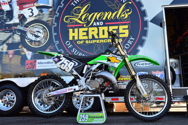 James Stewart Retro Chevy Kawasaki Graphics Kit
