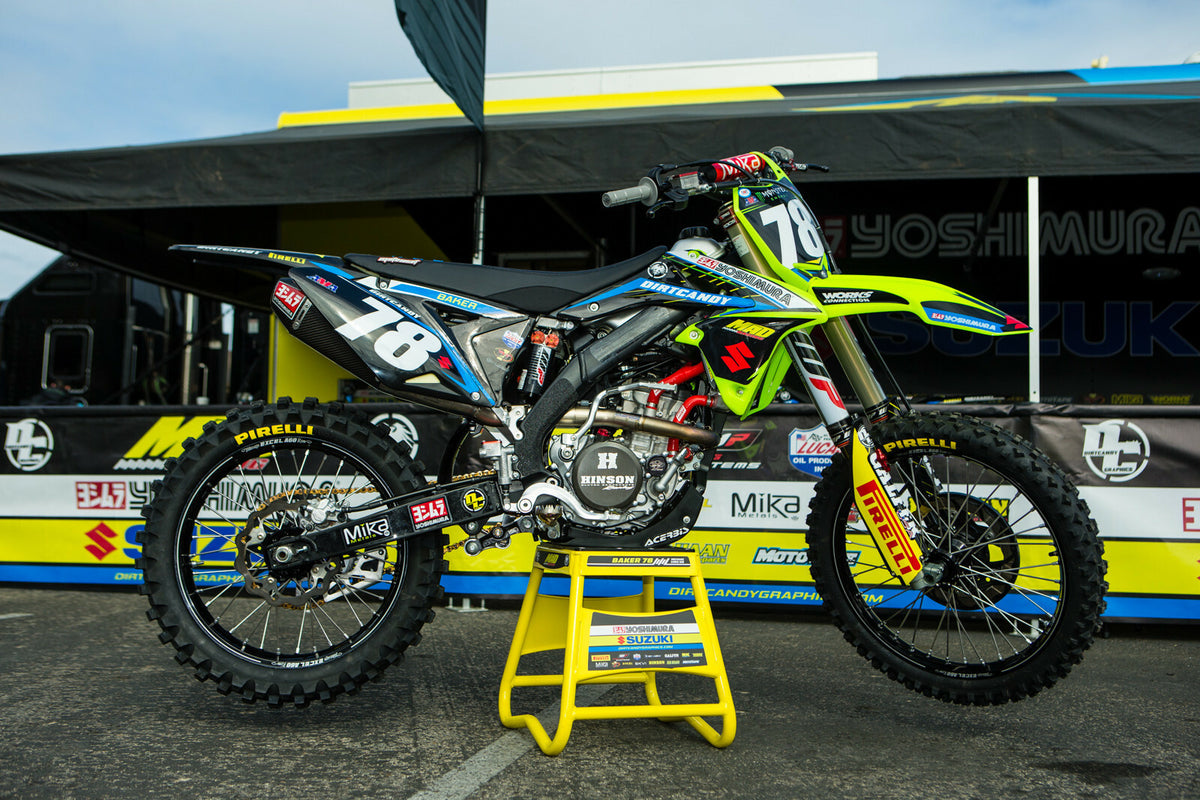 Daniel Baker Dirtcandy Suzuki Graphics Kit