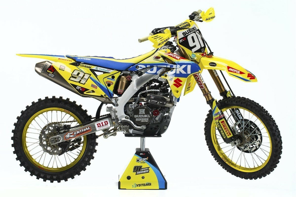 Suzuki Jeremy Seewer 2017 Graphics Kit