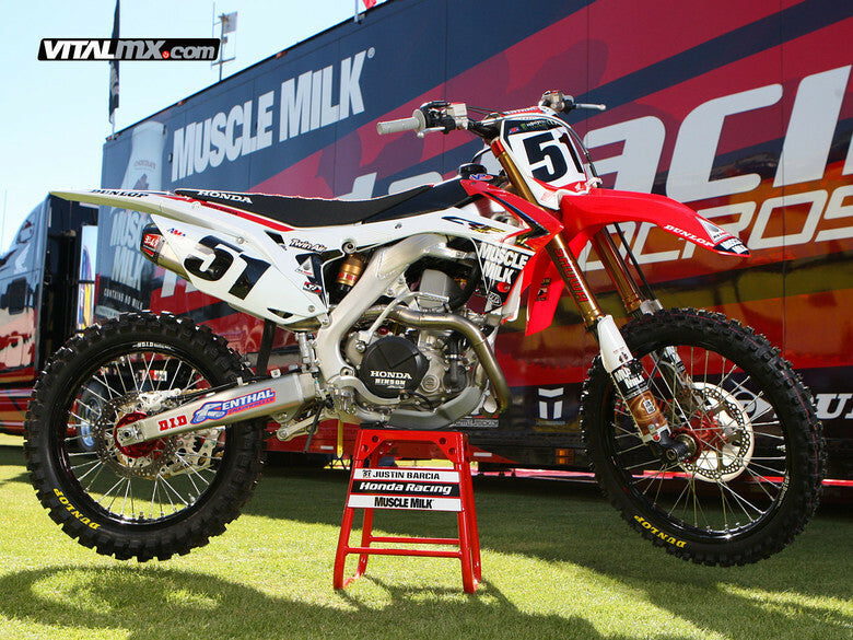 Justin Barcia Muscle Milk Honda Red Graphics Kit