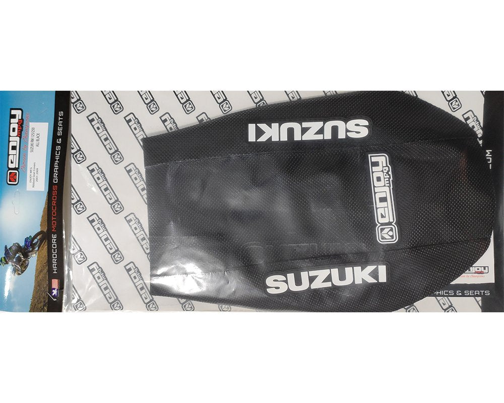 Enjoy Suzuki Blue Yellow Seat Cover