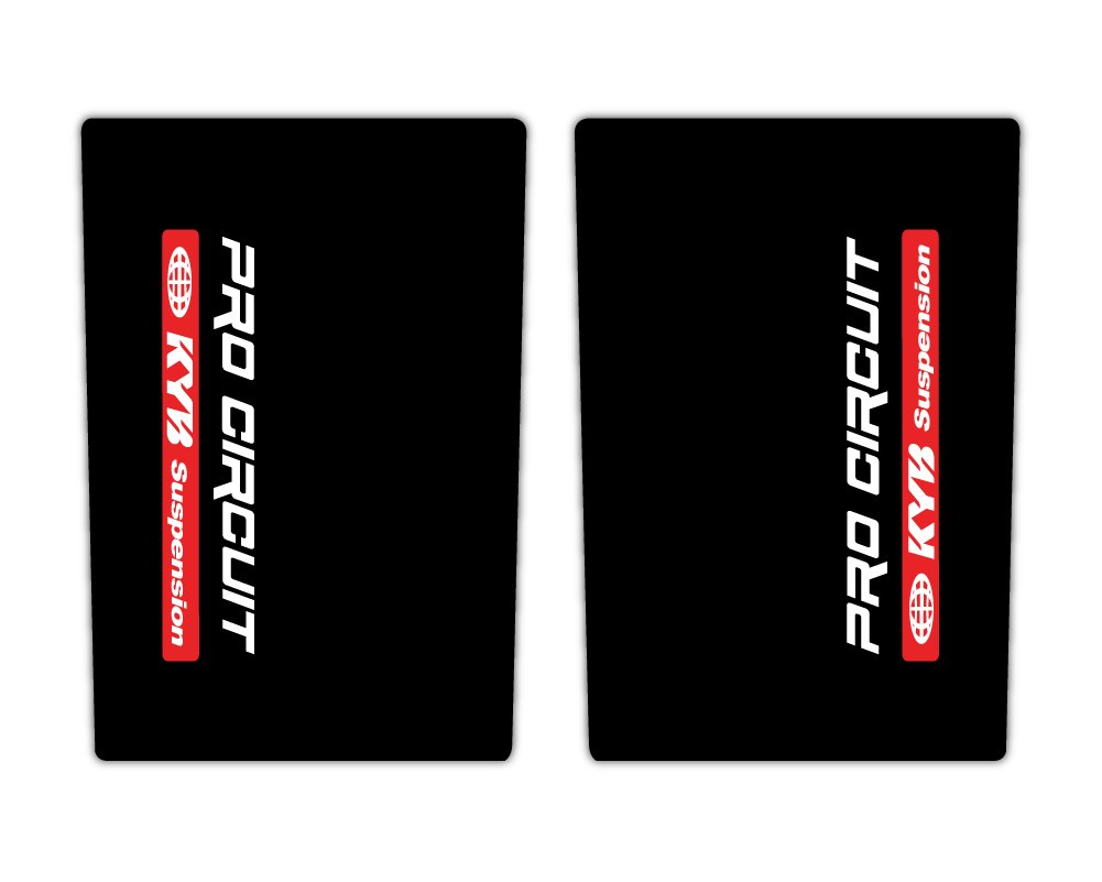Kawasaki KXF Upper Fork Decals