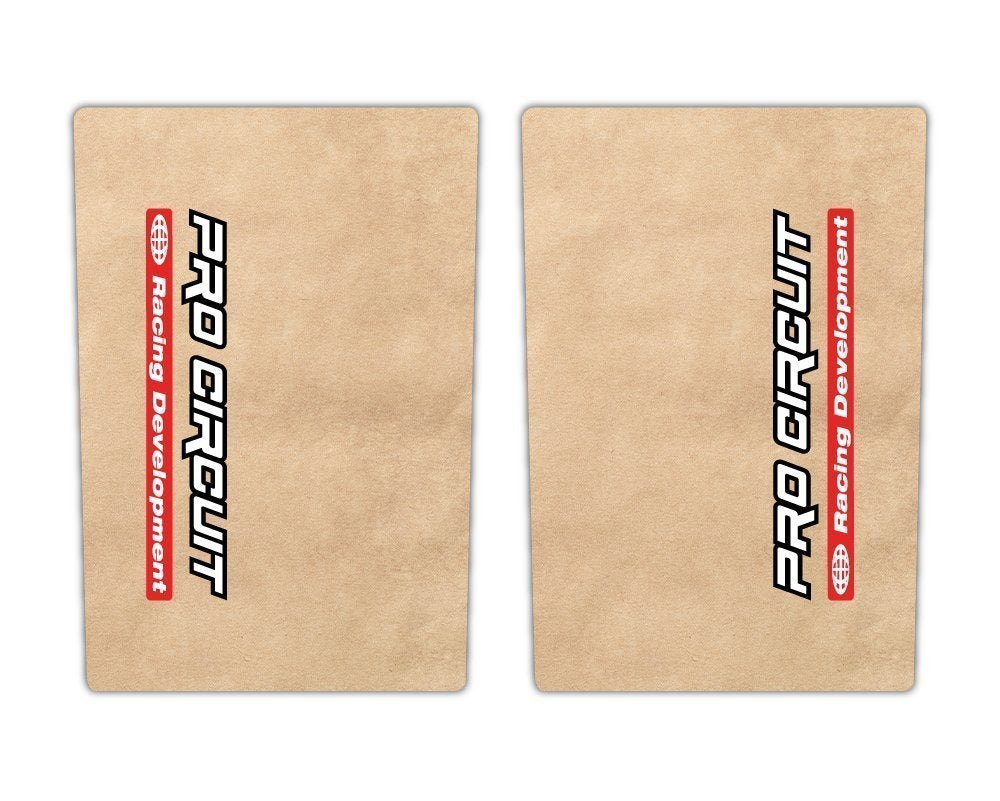 Clear Pro Circuit Upper Fork Decals