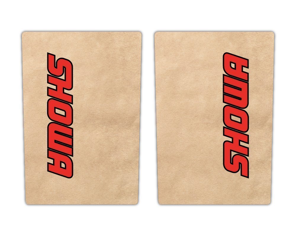 Upper Fork Stickers Showa Red