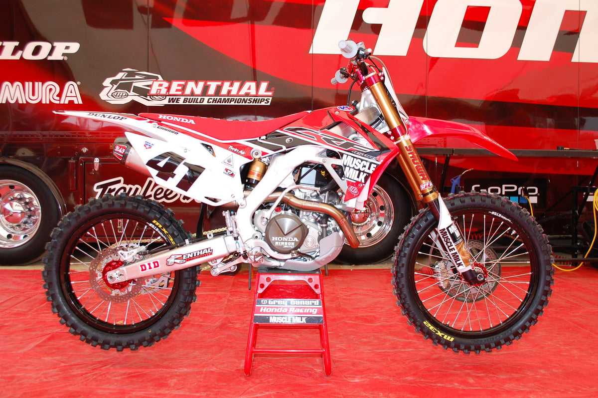 Muscle Milk Honda Red Graphics Kit