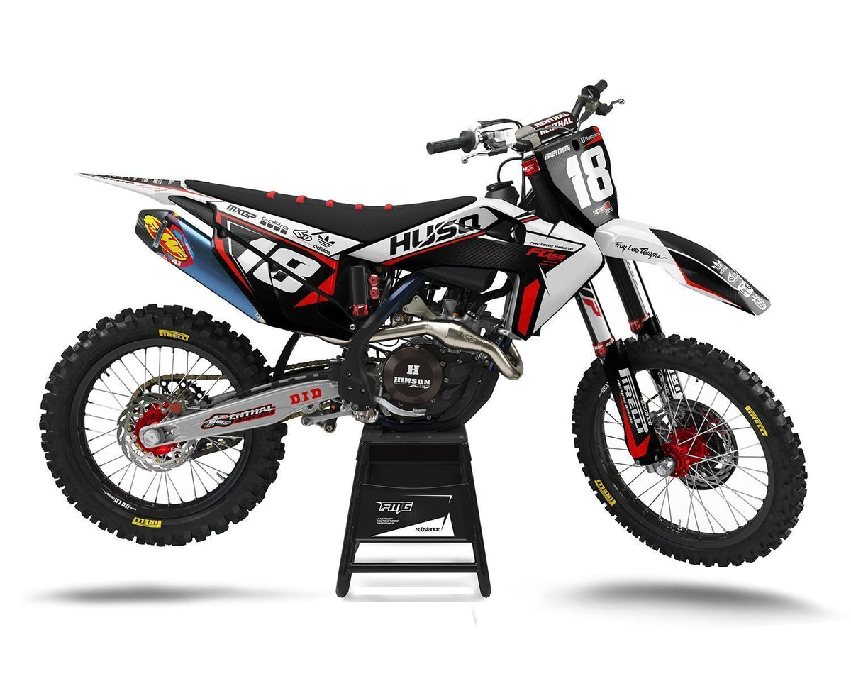Custom Husky Dirt Bike Graphics