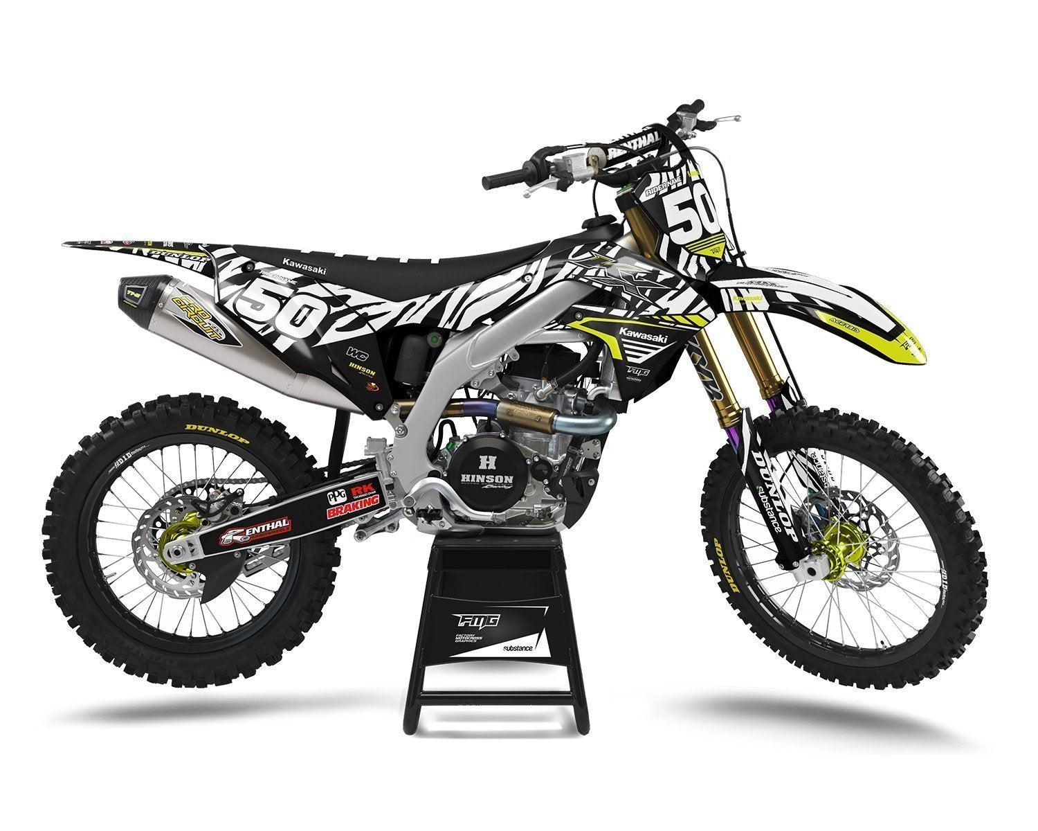 Camo Custom Design KX Graphics