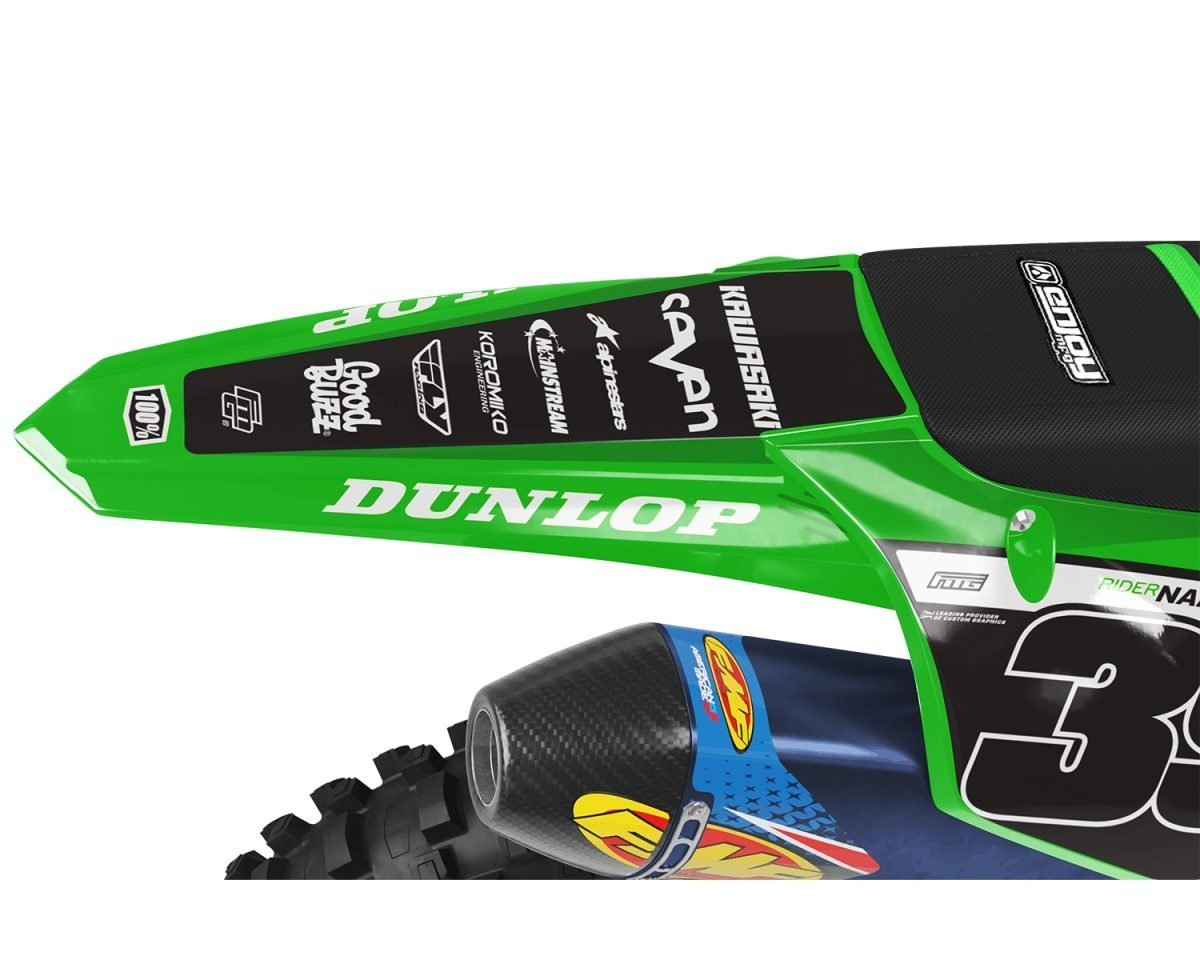 KawasakiGreen Zone Graphics Kit