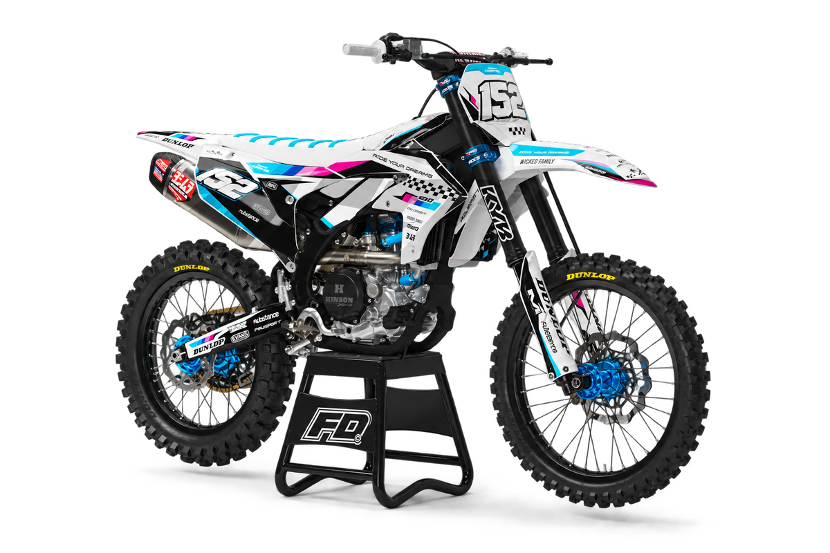 Yamaha White Fusion Graphics Kit
