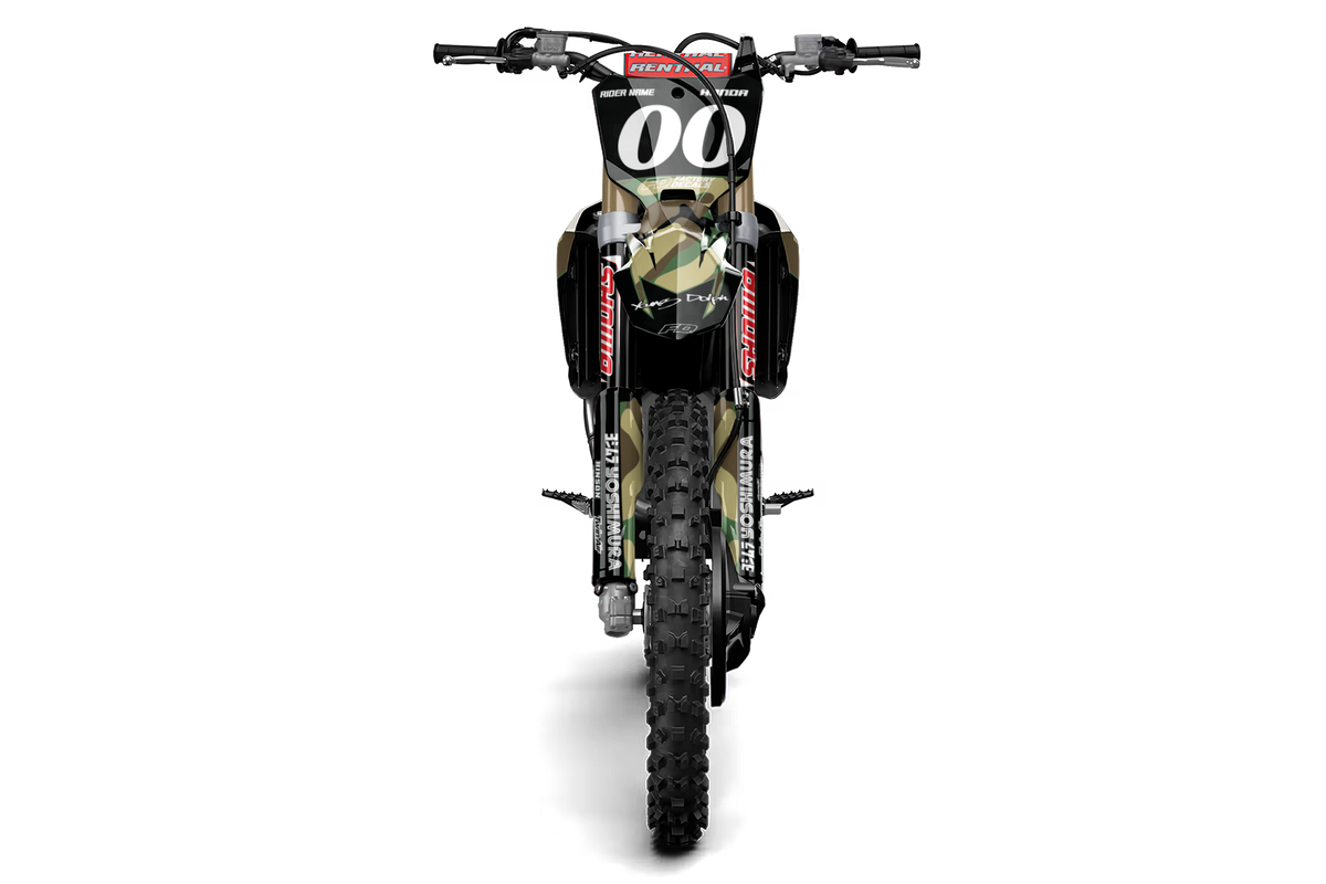 Honda CAMO Military Factory Graphics Kit