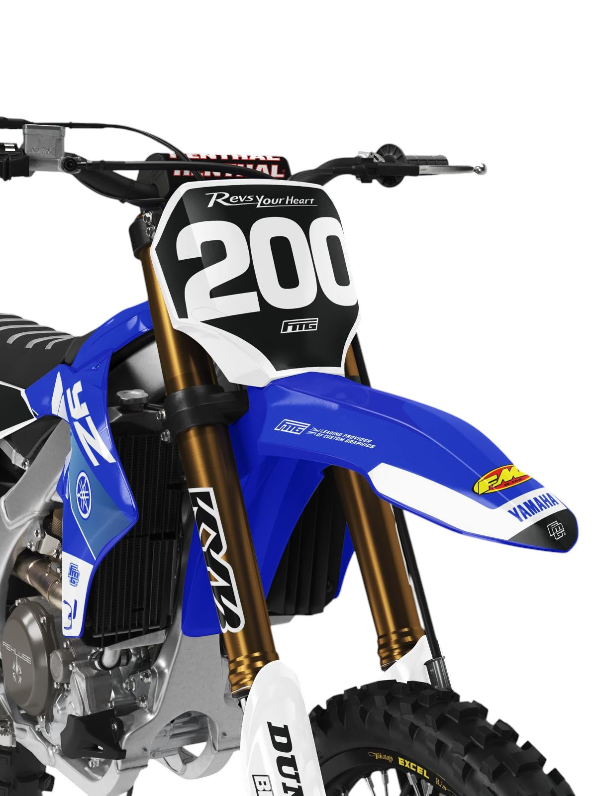 Retro Factory Ranaldi Yamaha  Graphics Kit